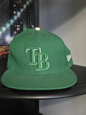 New Era Green Fitted Cap with White TB Logo